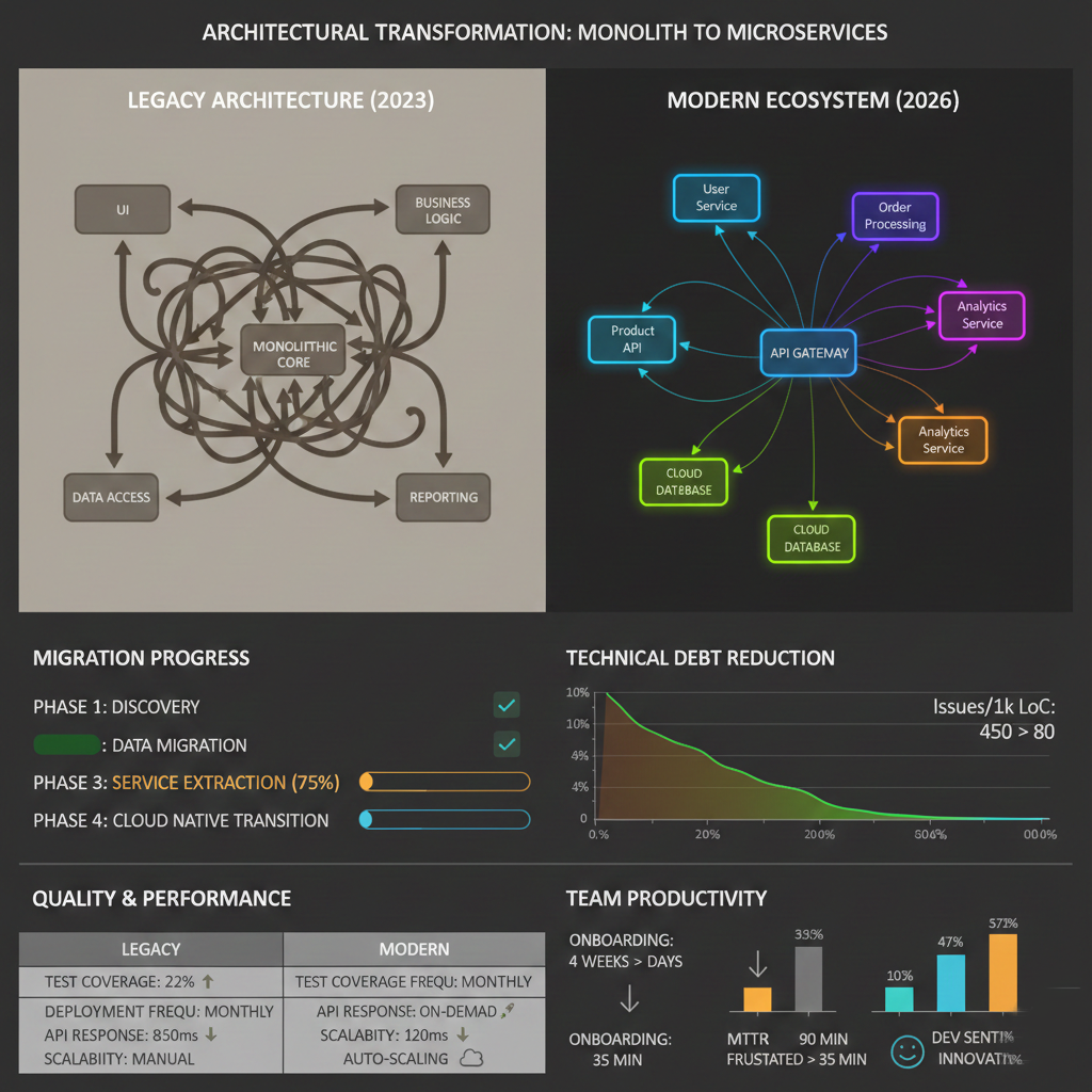 Legacy platform modernization